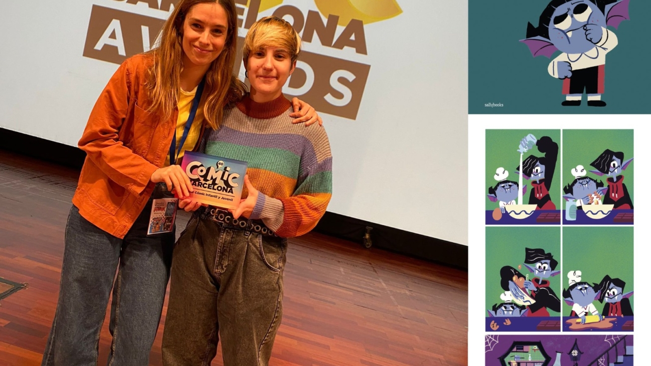 Foto galardonada Premios Cómic Barcelona 2022 Sallybooks