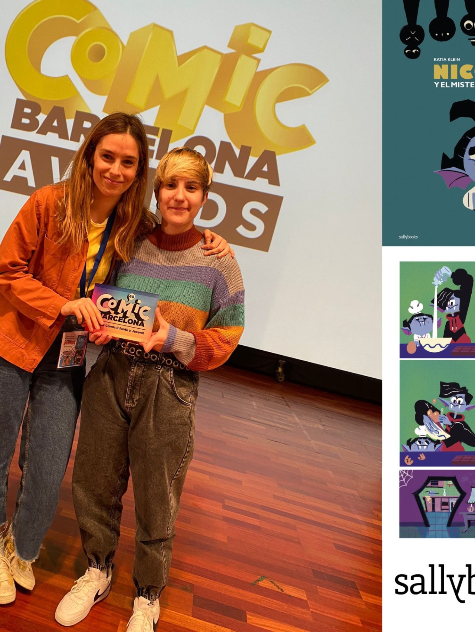 Foto galardonada Premios Cómic Barcelona 2022 Sallybooks
